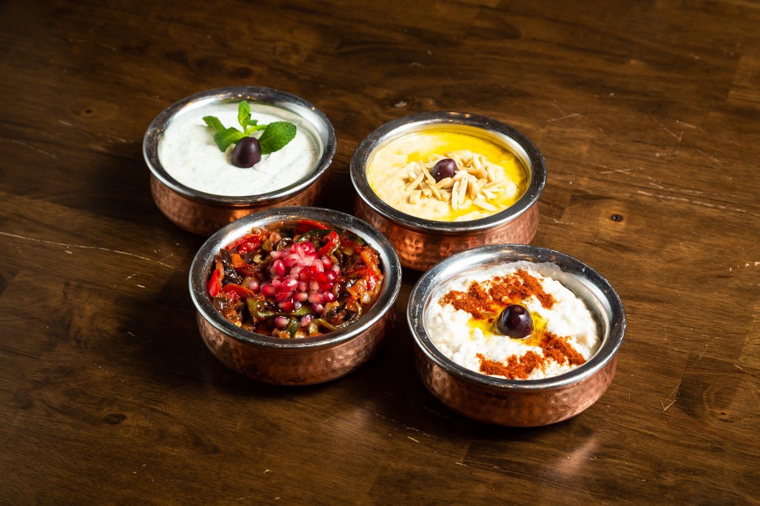 Delectable Appetizer Platters (Mezze)