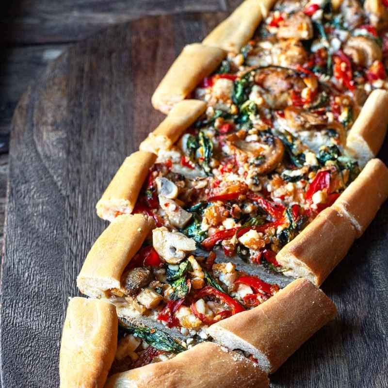 Vegetarian Pide